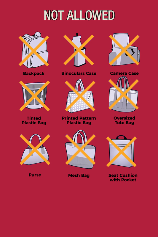 Bags Not Allowed